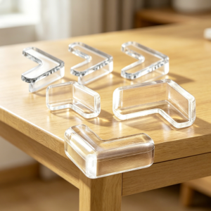 10 Pack Clear Table Corner Protectors
