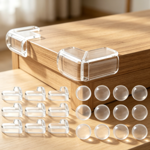30 Pack L-Shaped & Spherical Corner Protectors