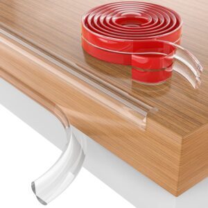 6.6FT Clear Silicone Edge Protector Strip